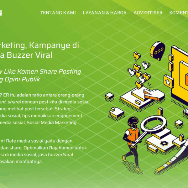 RajaKomen.com: Solusi Jasa Buzzer Profesional dan Terpercaya untuk Sukseskan Kampanye Digital Anda