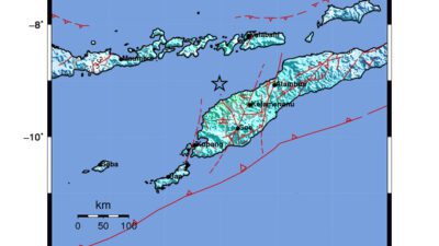 Gempa Berkekuatan 6,3 SR di 82 km BaratLaut TIMORTENGAHUT-NTT Tidak Berpotensi Tsunami Gempa Berkekuatan 6,3 SR di 82 km BaratLaut TIMORTENGAHUT-NTT Tidak Berpotensi Tsunami
