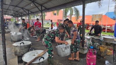 Pemkab Tapteng Pastikan Pasokan Makanan Pengungsi Aman, Posko Informasi Komdigi Mulai Beroperasi