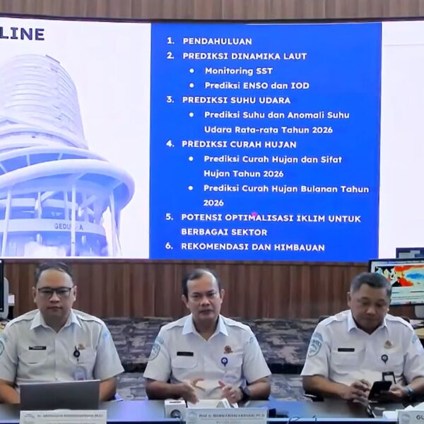 Pola Hujan 2026 Diprediksi Normal, BMKG Soroti Kesiapsiagaan Daerah