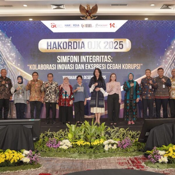 OJK Tekankan Penguatan Integritas sebagai Fondasi Stabilitas Keuangan pada Peringatan Hakordia 2025 di Yogyakarta